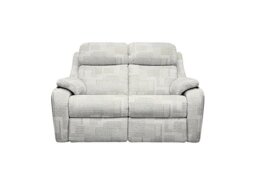 Kingsbury 2 Seater Fabric Sofa - Lydia Blush