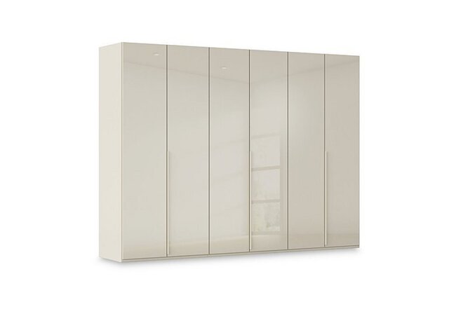 Rauch - Haven 301cm 6 Door Hinged Wardrobe with Glass Doors