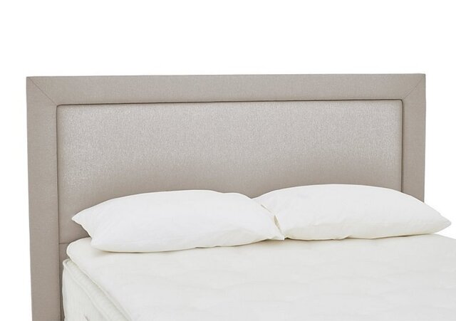 Sleepeezee - Highgrove Floor Standing Headboard - Small Double - Tweed Cream