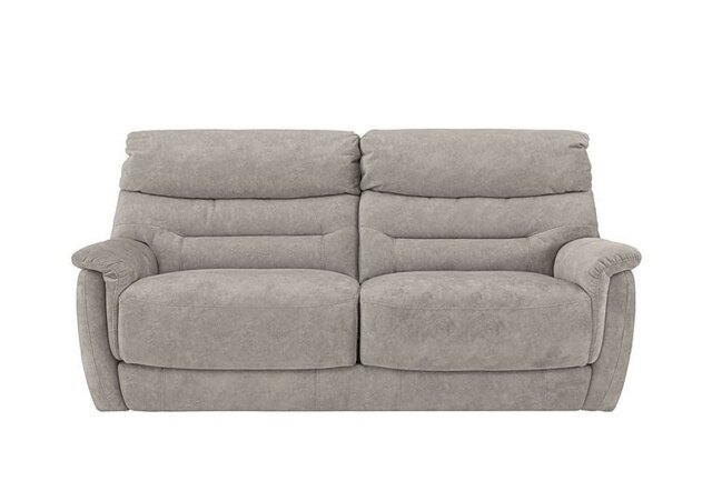 Chicago 3 Seater Fabric Sofa - Grey