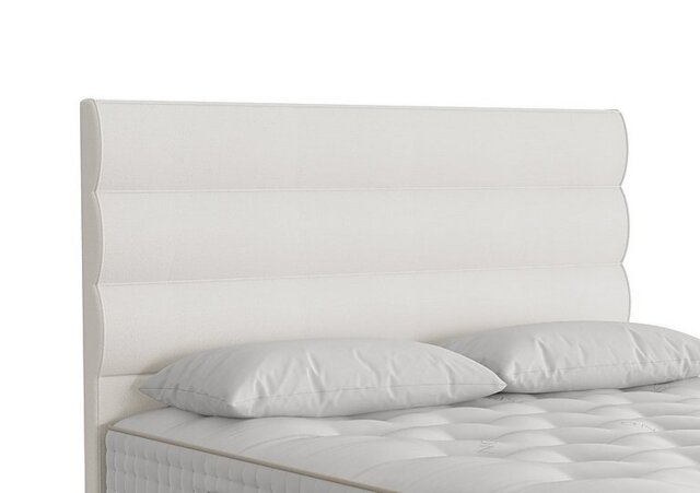 Vispring - Triton Floor Standing Headboard - Small Double - Chess Cream