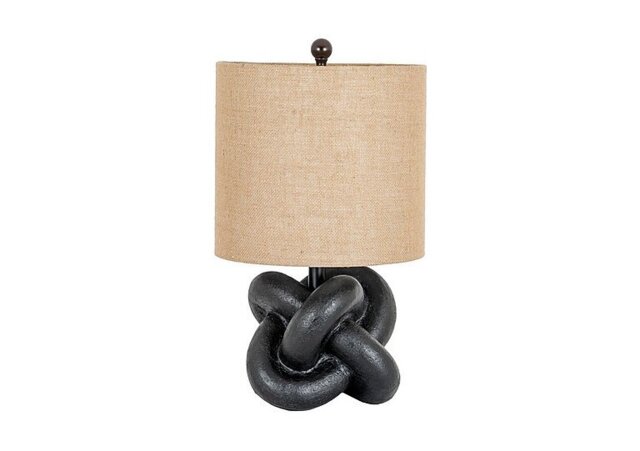 Black Knot Table Lamp