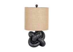 Black Knot Table Lamp
