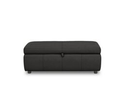 World of Leather - Stark 120cm Leather Blanket Box - Shale Grey