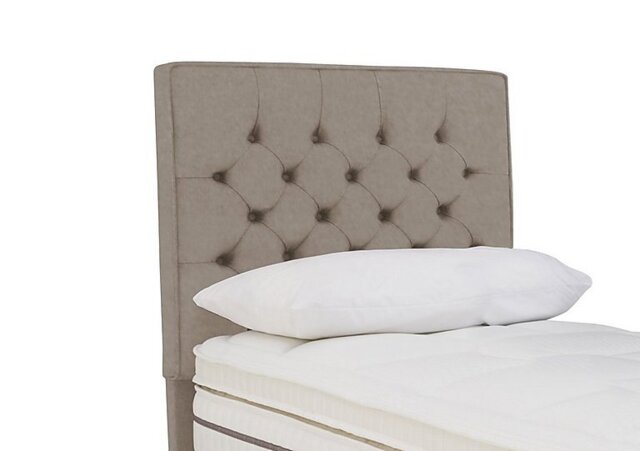 Sleepeezee - Bourbon Floor Standing Headboard - Single - Joshua Latte