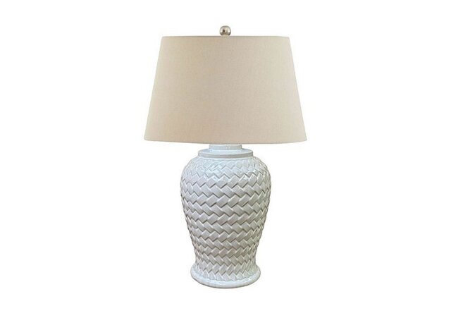 Woven Table Lamp