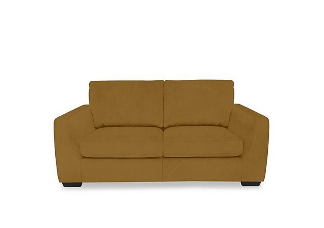 Dinky Fabric 2 Seater Sofa - Opulence Saffron