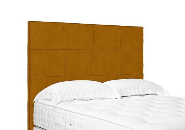 Artisan Collection Elwood High Floor Standing Headboard - Double - Plush Corn