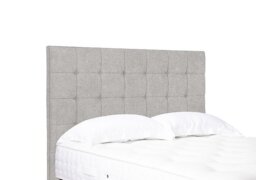 Artisan Collection Kaito High Floor Standing Headboard - Super King - Tweed Stone
