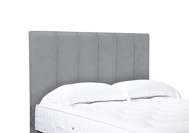 Artisan Collection Rhodes High Floor Standing Headboard - Super King - Aston Silver