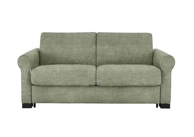 Nicoletti - Alcova 2 Seater Fabric Sofa Bed with Scroll Arms - Sofas and Armchairs - In Time for Christmas