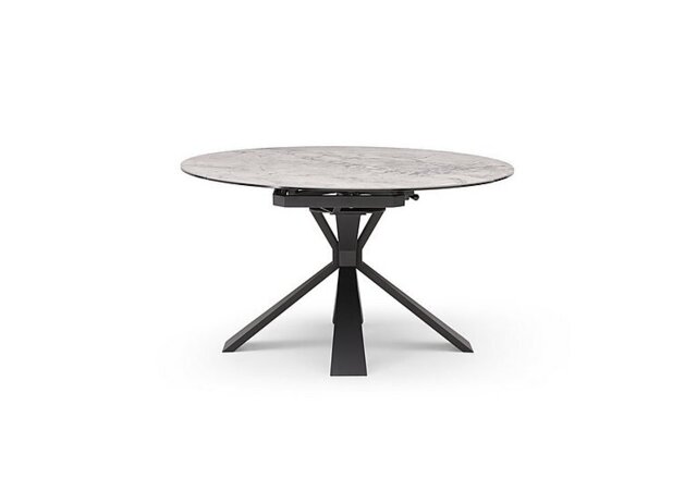 Crete Round Swivel Extending Dining Table