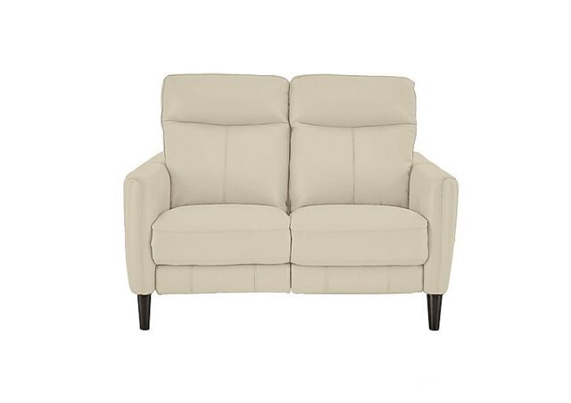 World of Leather - Compact Collection Petit 2 Seater NC Leather Sofa - NC Bisque