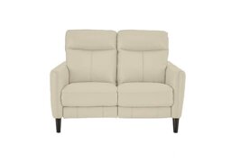 World of Leather - Compact Collection Petit 2 Seater NC Leather Sofa - NC Bisque