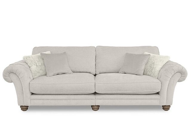 Ideal Home - Cotswold Grand Split Frame Classic Back Sofa - Darwin Ivory