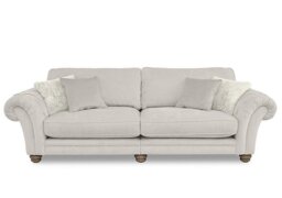 Ideal Home - Cotswold Grand Split Frame Classic Back Sofa - Darwin Ivory