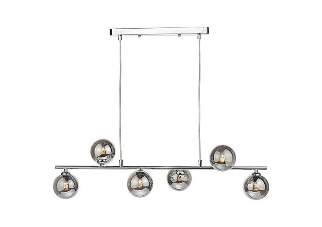 Spiral 6 Light Bar Pendant