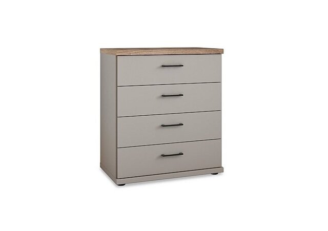 Wiemann - Adeline Wide 4 Drawer Chest - Pebble Grey