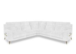 Eclipse Large Fabric Power Recliner Corner Sofa with Power Headrests
