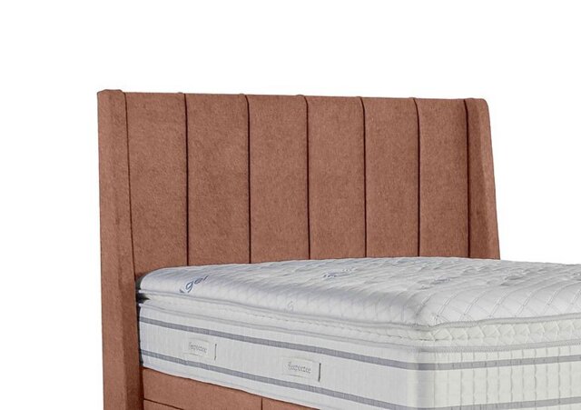 Sleepeezee - Vail Floor Standing Headboard - Small Double - Burnt Orange