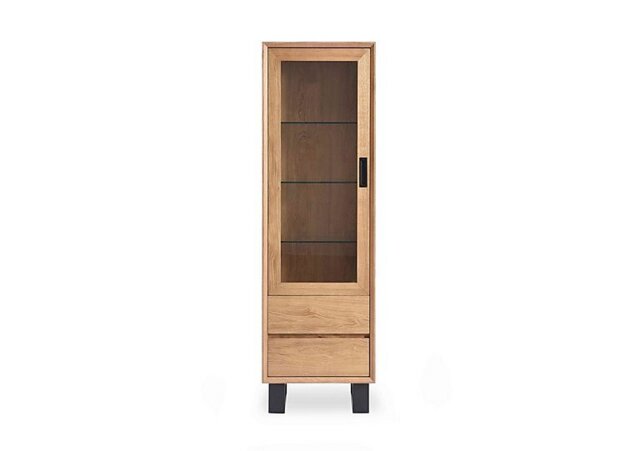 Aydin Left Hand Facing 1 Door Curio Cabinet