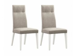 ALF - Fascino Pair of Faux Leather Dining Chairs