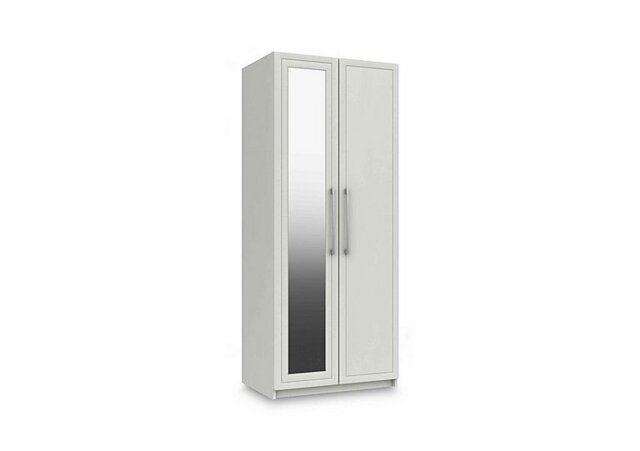 London Bedrooms - Bexley 2 Door Wardrobe with Mirror Door