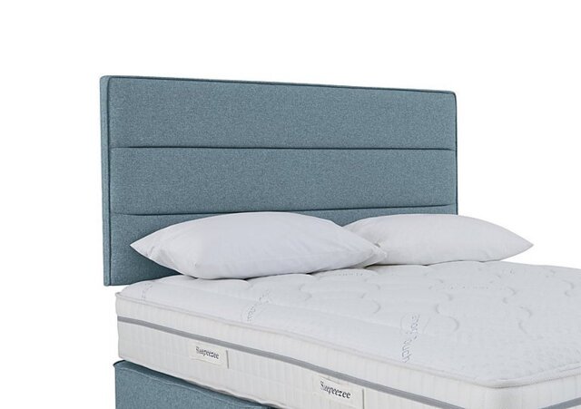 Sleepeezee - Jack Strutted Headboard - Double - Weave Teal