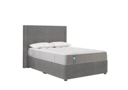 Sealy - Claremont Divan Set - Double - Wool Silver Fox