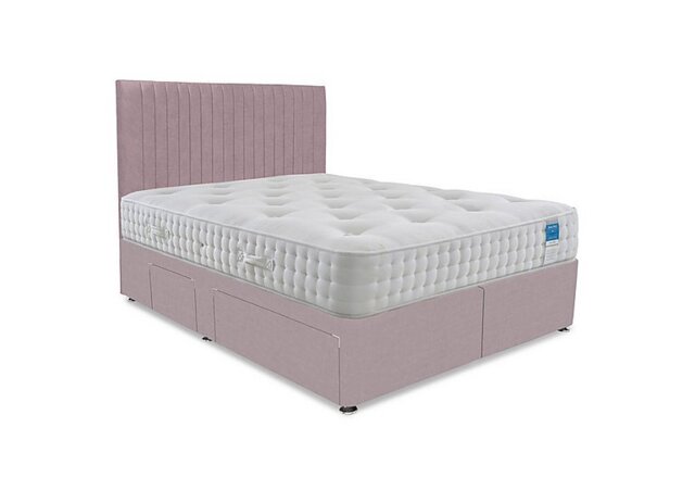 Sleep Story - Ortho 2000 Divan Set - Super King - Plush Lilac