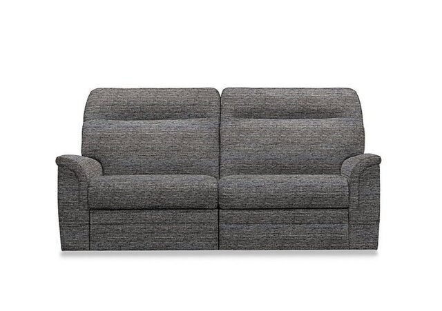 Parker Knoll - Hudson 23 Large 2 Seater Fabric Sofa - Caledonian Grey