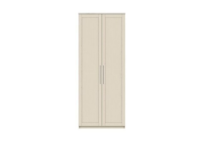 London Bedrooms - Fenchurch 2 Door Tall Wardrobe - Champagne