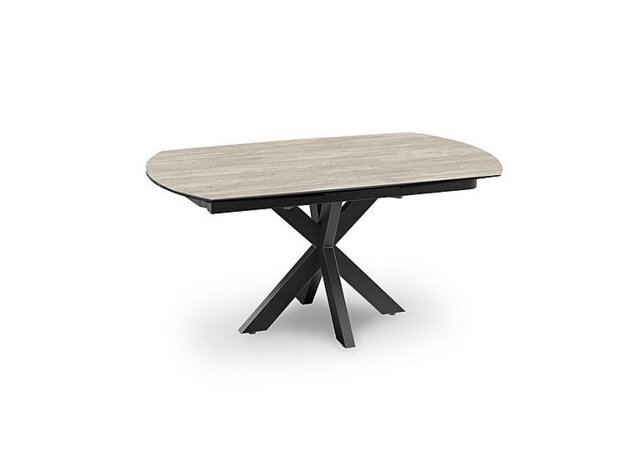 Raul Swivel Extending Dining Table - 160-cm