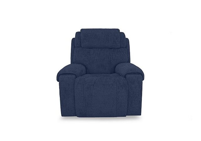 World of Leather - Hollywood Fabric Chair - Blue