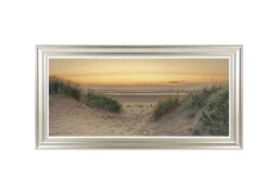 Golden Sunset Framed Art