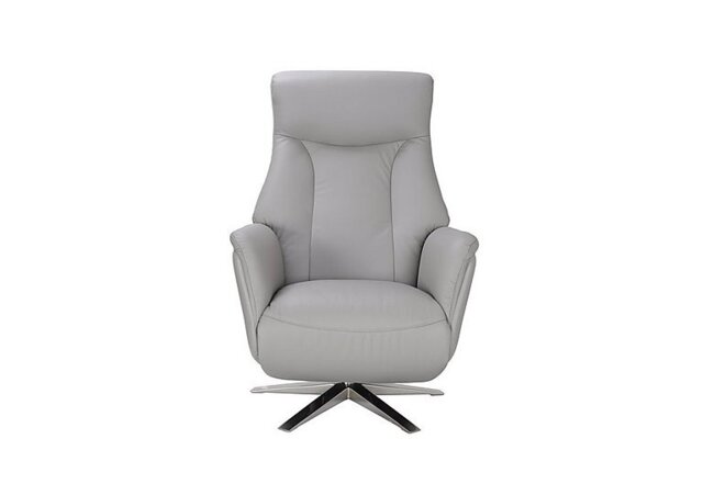 Sicily Leather Look Swivel Power Recliner Chair