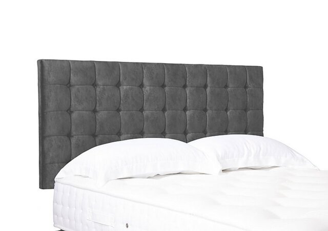 Artisan Collection Dot Standard Strutted Headboard - Single - Dapple Mink