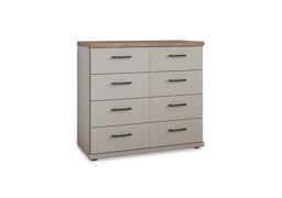 Wiemann - Adeline 4+4 Drawer Chest - Pebble Grey