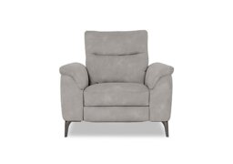 Morgan Fabric Power Recliner Chair - Dexter Stone
