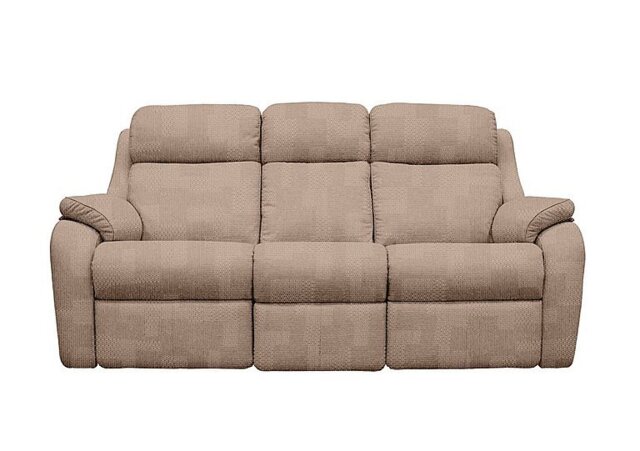G Plan - Kingsbury 3 Seater Fabric Power Recliner Sofa - Faro Sand