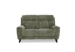 Dreamer 2 Seater Fabric Power Recliner Sofa - Olive Green
