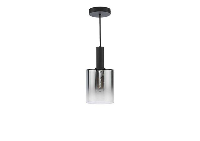 Macon 1 Light Pendant - Black
