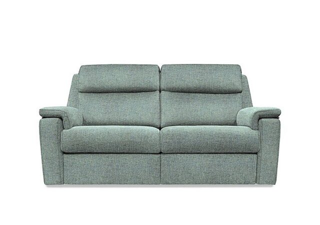 G Plan - Thornbury 3 Seater Fabric Sofa - No Recliner - Dapple Kingfisher - Sofas and Armchairs - In Time for Christmas