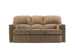 G Plan - Chloe 3 Seater Fabric Sofa - No Recliner - Boucle Cocoa
