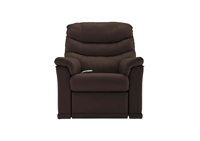G Plan - Malvern Leather Rise and Recliner Armchair - Capri Chocolate - Sofas and Armchairs - In Time for Christmas