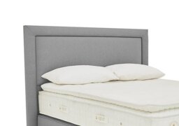 Sleepeezee - Highgrove Floor Standing Headboard - Super King - Weave Taupe