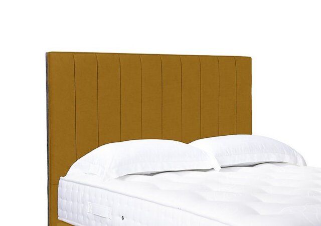 Artisan Collection Elyse High Floor Standing Headboard - King Size - Plush Corn