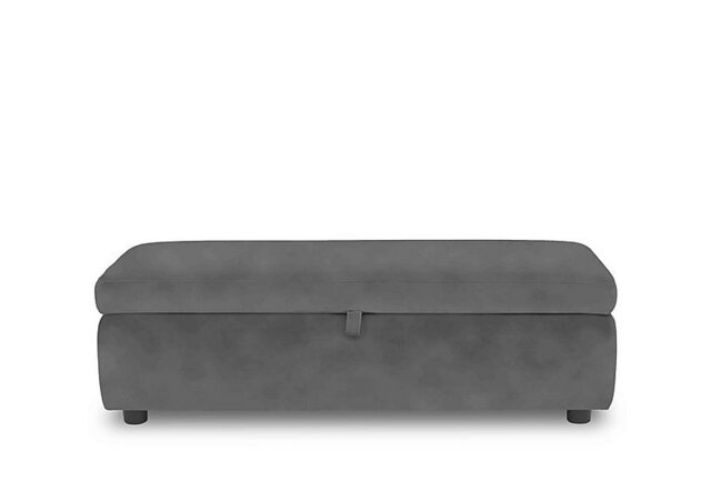 Tyrell 150cm Fabric Blanket Box - Graphite