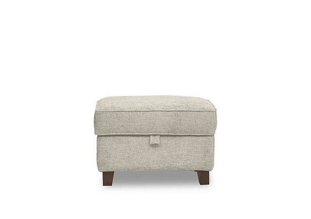 Tabitha Storage Footstool - Cream
