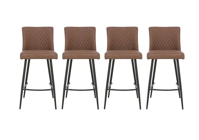 Earth Set of 4 Bar Stools